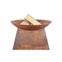 Braise en acier carbone effet rouille - VENERE 01810 Gmr Trading - 1