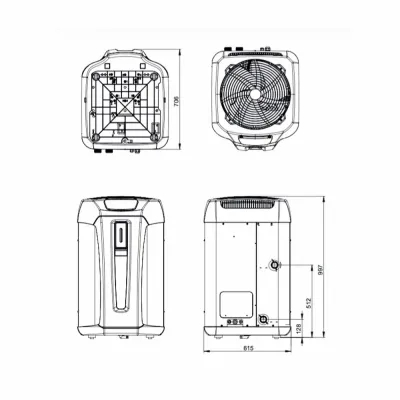 Pompa di calore ZODIAC Z400iQ & Z550IQ - Piscine da esterno Zodiac - 3