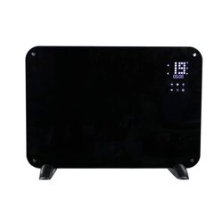 500/1000W Heizpaneel aus schwarzem Glas - LEO 12702 Gmr - Trading - 1