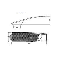 Mesa de trampolín flexible dinámica para piscina 161 x 46 cm 21392 AstralPool - 3