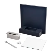 1,70 kW/h MONET wandmontierter Bio-Kamin - 00116 Gmr Trading - 2