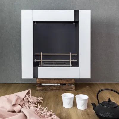 Biocamino da parete PICASSO da 1,70 kW/h - 00118 Gmr Trading - 1