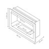 inserto de chimenea bio de apertura frontal de 4.11 kW/h 00088 Gmr - Trading - 3
