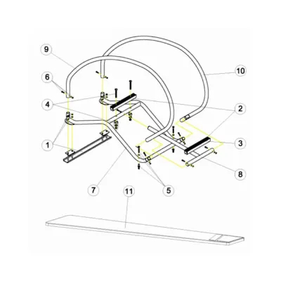 Pool dynamisches flexibles Trampolin AstralPool - 3