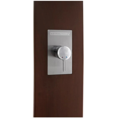 Douche de piscine - Bois tropical et acier inoxydable PLUVIUM AstralPool - 3