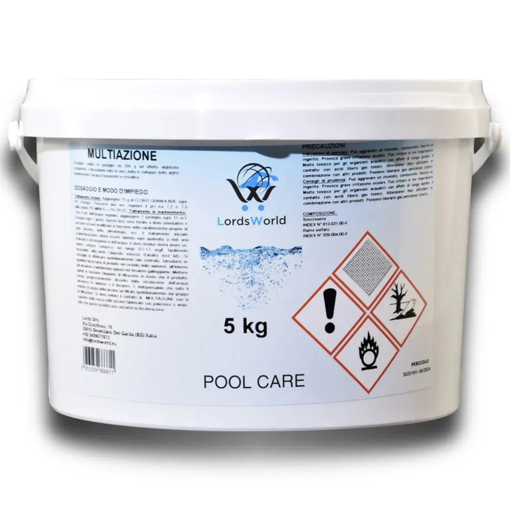 200g Mehrzweck-Chlortabletten - Langsam lösliches Trichlor LordsWorld - 5 200g Mehrzweck-Chlortabletten - Langsam lösliches Trichlor LordsWorld - 5