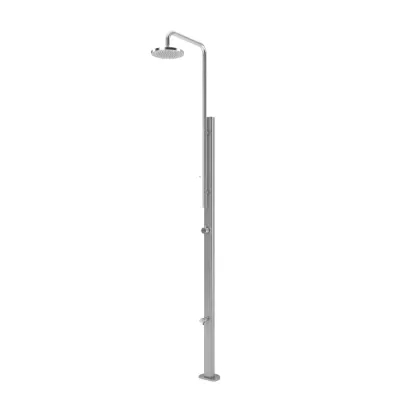 Douche de piscine CHROME - Avec lave-pieds AstralPool - 2