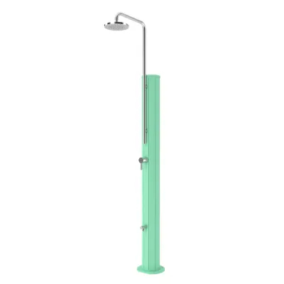 Pool shower CHROME - Solar with footwash AstralPool - 5