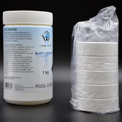 200g Multi-action Chlorine tablets - Slow dissolve trichlor LordsWorld - 2