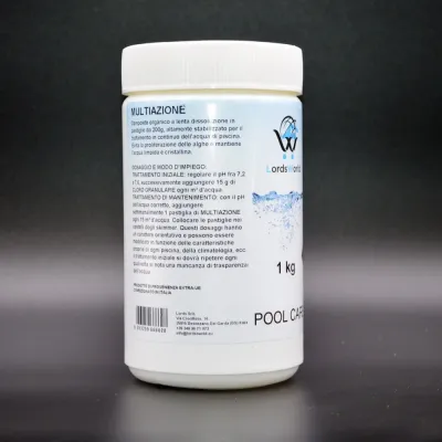 200g Multi-action Chlorine tablets - Slow dissolve trichlor LordsWorld - 4