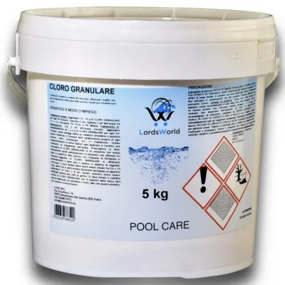 Granulair 56% dichloor - Snel oplossend chloor biocide LordsWorld - 3