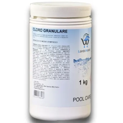 Dicloro granular al 56% - Biocida de cloro de disolución rápida LordsWorld - 2