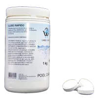 30g dichloor tabletten 56% - Snel oplossend chloor biocide LordsWorld - 1
