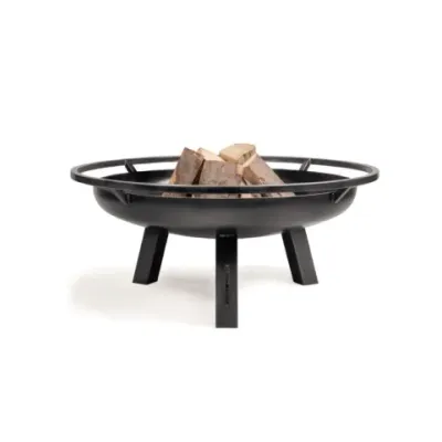 Brazier in steel porto 60cm produced in europe - 111265 Cooking King - 1