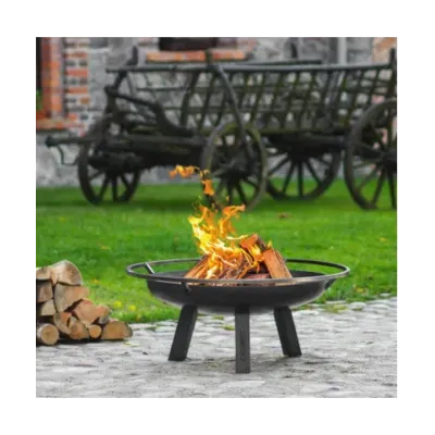 Braciere in acciaio porto 60cm prodotto in europa - 111265 Cooking King - 2
