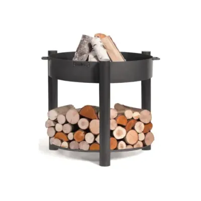 Brasero de acero Montana alto 60cm hecho en Europa - 111361 Cooking King - 1