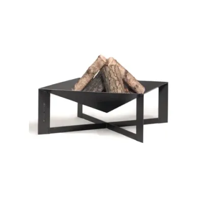 Braciere in acciaio cuba 70 X 70 cm prodotto in Europa - 111243 Cooking King - 1