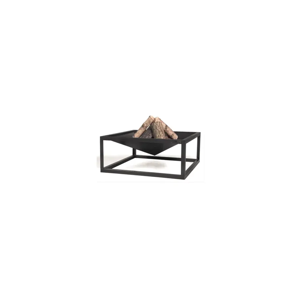 Brasero en acier carré 70 X 70cm fabriqué en Europe - 111370 Cooking King - 1