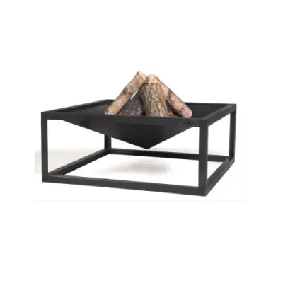 Brenner aus Stahl, quadratisch 70 x 70 cm, hergestellt in Europa - 111370 Cooking King - 1