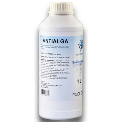 Alghicida per Piscina - Soluzione Liquida senza Schiuma LordsWorld - 1