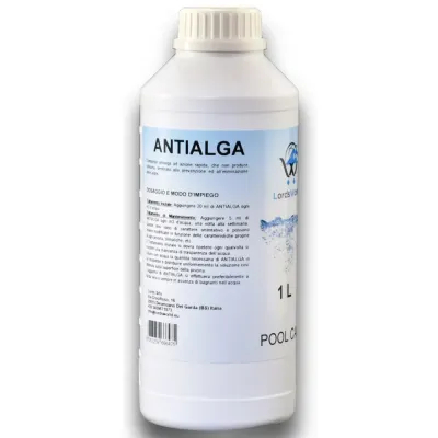 Algicida para Piscinas - Solución líquida sin espuma LordsWorld - 1