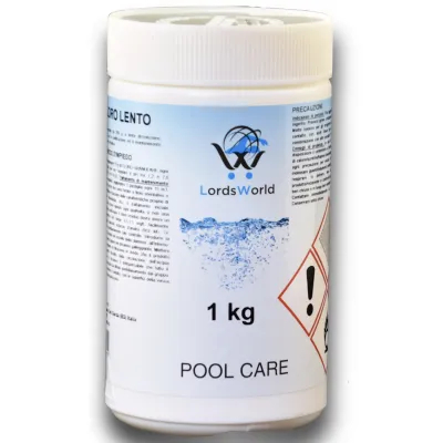 Comprimés de chlore de 200g - Biocide trichloro à dissolution lente LordsWorld - 1