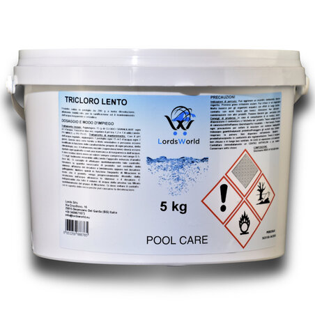 200gr Chloortabletten - Langzaam oplossende trichloor biocide LordsWorld - 5