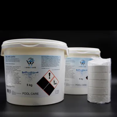 Compresse di Cloro da 200gr - Biocida a lenta dissoluzione di tricloro LordsWorld - 10
