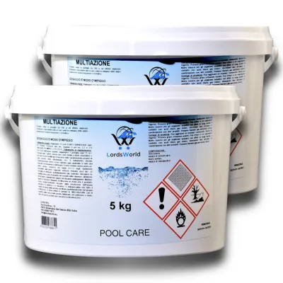 200g multi-actietabletten met chloor - Langzaam oplossend trichloor LordsWorld - 9