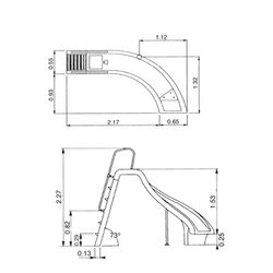 Zwembadglijbanen - Elegante Toboggans AstralPool - 8