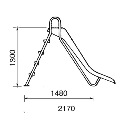 Scivoli per piscina - Toboggan eleganti AstralPool - 11