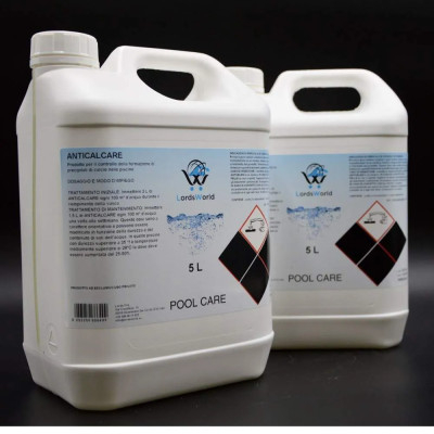 Inhibiteur de calcaire pour piscine - Solution liquide LordsWorld - 11
