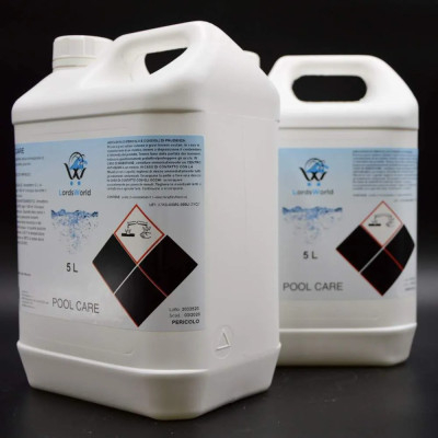 Inhibiteur de calcaire pour piscine - Solution liquide LordsWorld - 12