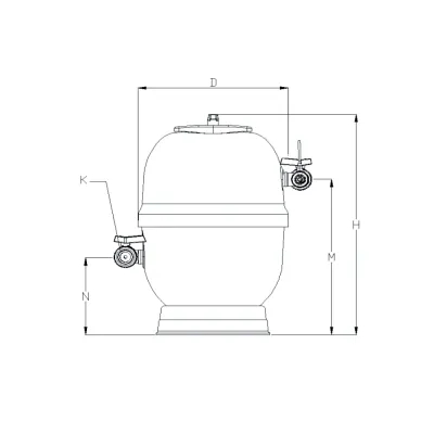 Dispenser compatto per cloro e bromo per piscina AstralPool - 5