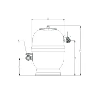 Dosatore compatto di cloro e bromo per piscina AstralPool - 5