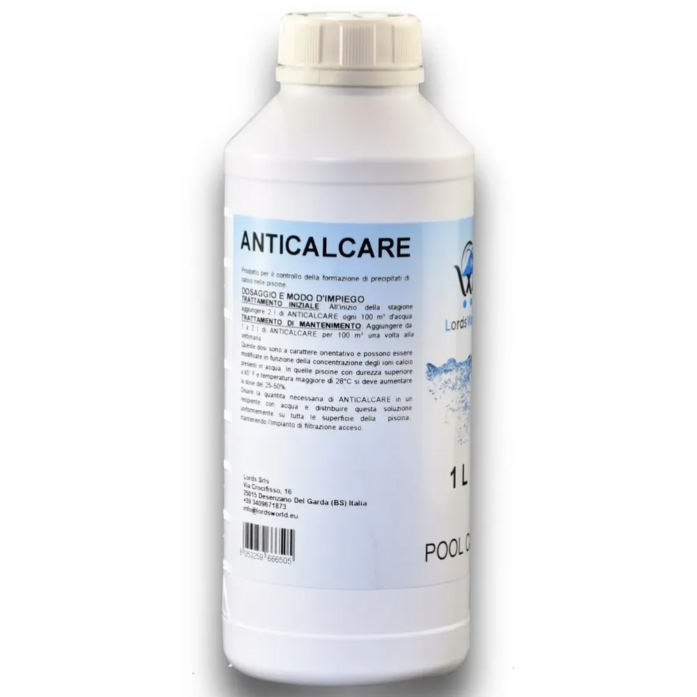 Pool limescale Inhibitor - Liquid Solution LordsWorld - 1