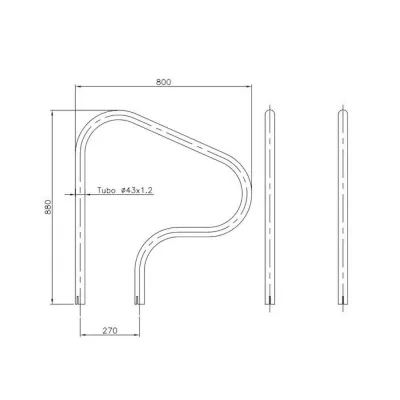Poignée de sortie de piscine - Sortie de bain facile AstralPool - 5
