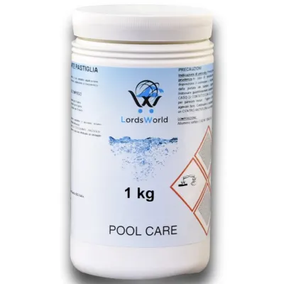 Flocculante per piscine - Antitorbidita - Pastiglie e liquidi LordsWorld - 1