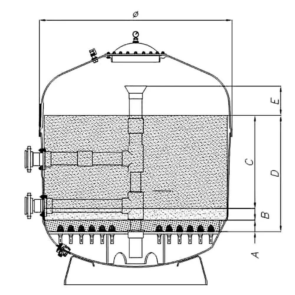 Active glass beads Pool filter media