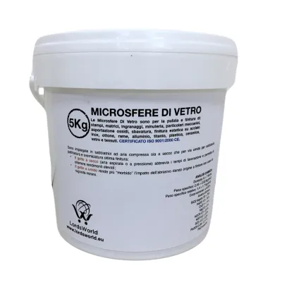 Microesferas de vidrio - Arena abrasiva para arenado LordsWorld - Microsfere - 3