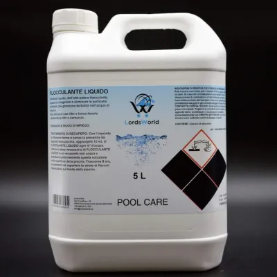 Flocculante per piscine - Antitorbidita - Pastiglie e liquidi LordsWorld - 10
