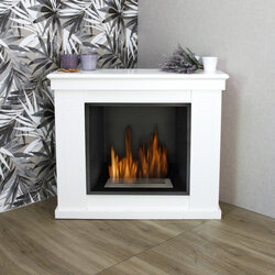 3,0 kW/h Weißer Bio-Kamin - Raffaello 00089 Gmr - Trading - 2