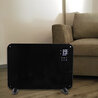 Pannello riscaldante in vetro nero 500/1000W - LEO 12702 Gmr - Trading - 2