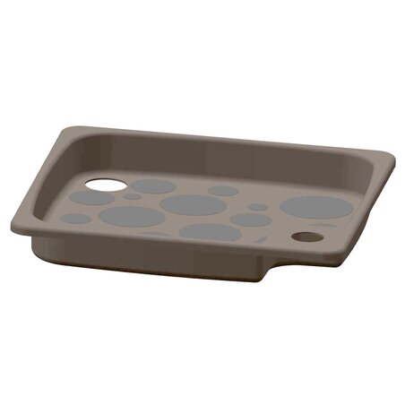 Piatto doccia per piscina - Scarico inferiore regolabile AstralPool - 2