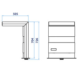 Pool Cascade and Cannon - aquatic ornaments PLUVIUM AstralPool - 3