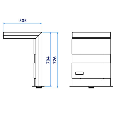 Cascada de piscina y cañón - ornamentos acuáticos PLUVIUM AstralPool - 3
