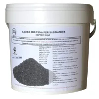 Scorie di rame - Sabbia abrasiva per sabbiatura - POLEN LordsWorld - Loppa - 9