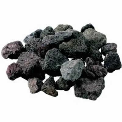 Pietra lavica 25-56mm - Roccia vulcanica per barbecue a gas e sauna LordsWorld - Barbecue - 1