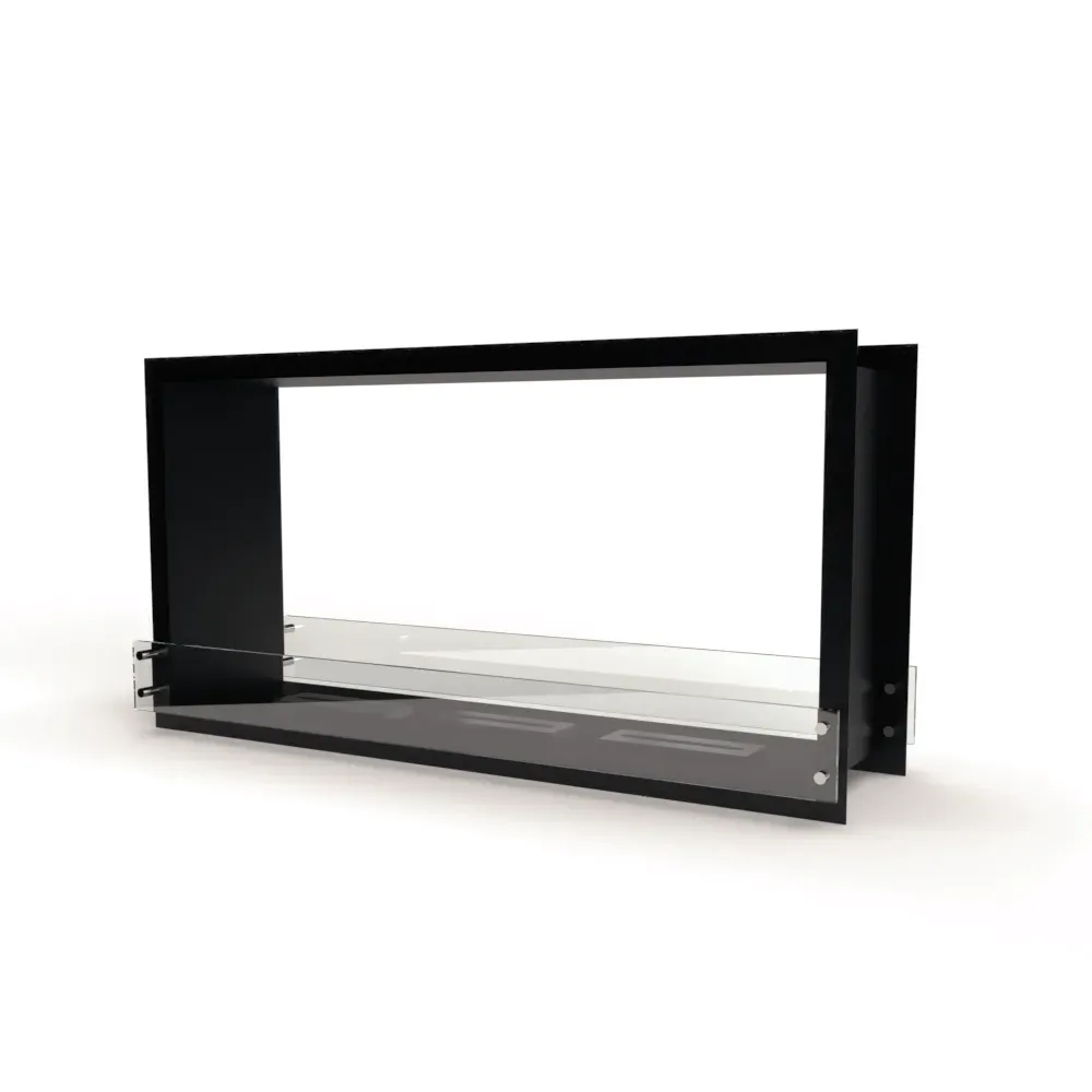 3,7 kW/h bi-frontaler Bio-Kamin - SCHWARZ 00086 Gmr Trading - 1 3,7 kW/h bi-frontaler Bio-Kamin - SCHWARZ 00086 Gmr Trading - 1