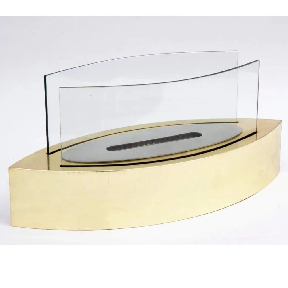 Cheminée de table bioéthanol Gold 2,5 kW/h - VANDA 00098 Gmr Trading - 1 Cheminée de table bioéthanol Gold 2,5 kW/h - VANDA 00098 Gmr Trading - 1